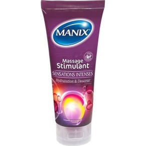 Manix Massage Stimulant Sensations Intenses Tube De 200 Ml