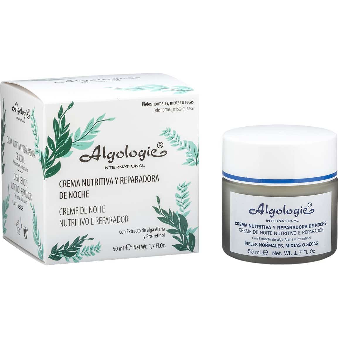 Algologie Crema Nutritiva y Regeneradora de Noche 50ml