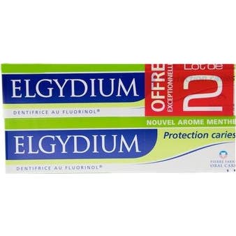 Elgydium Protection Caries Lot De 2 x 75 ml