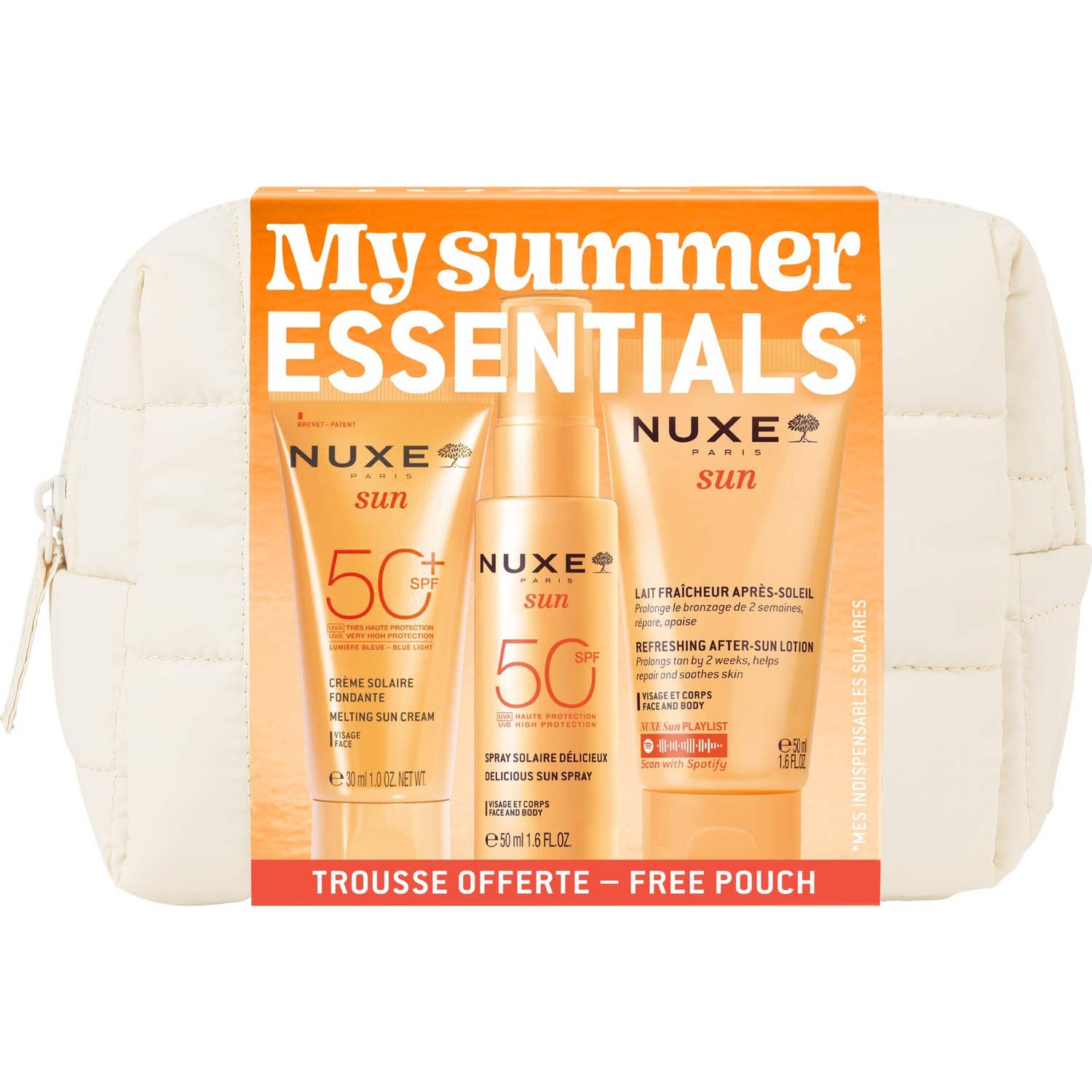 Nuxe Sun Mes Indispensables Solaires