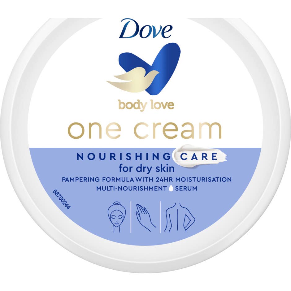 Dove Body Love One Cream Nourishing Cream Dry Skin 250ml