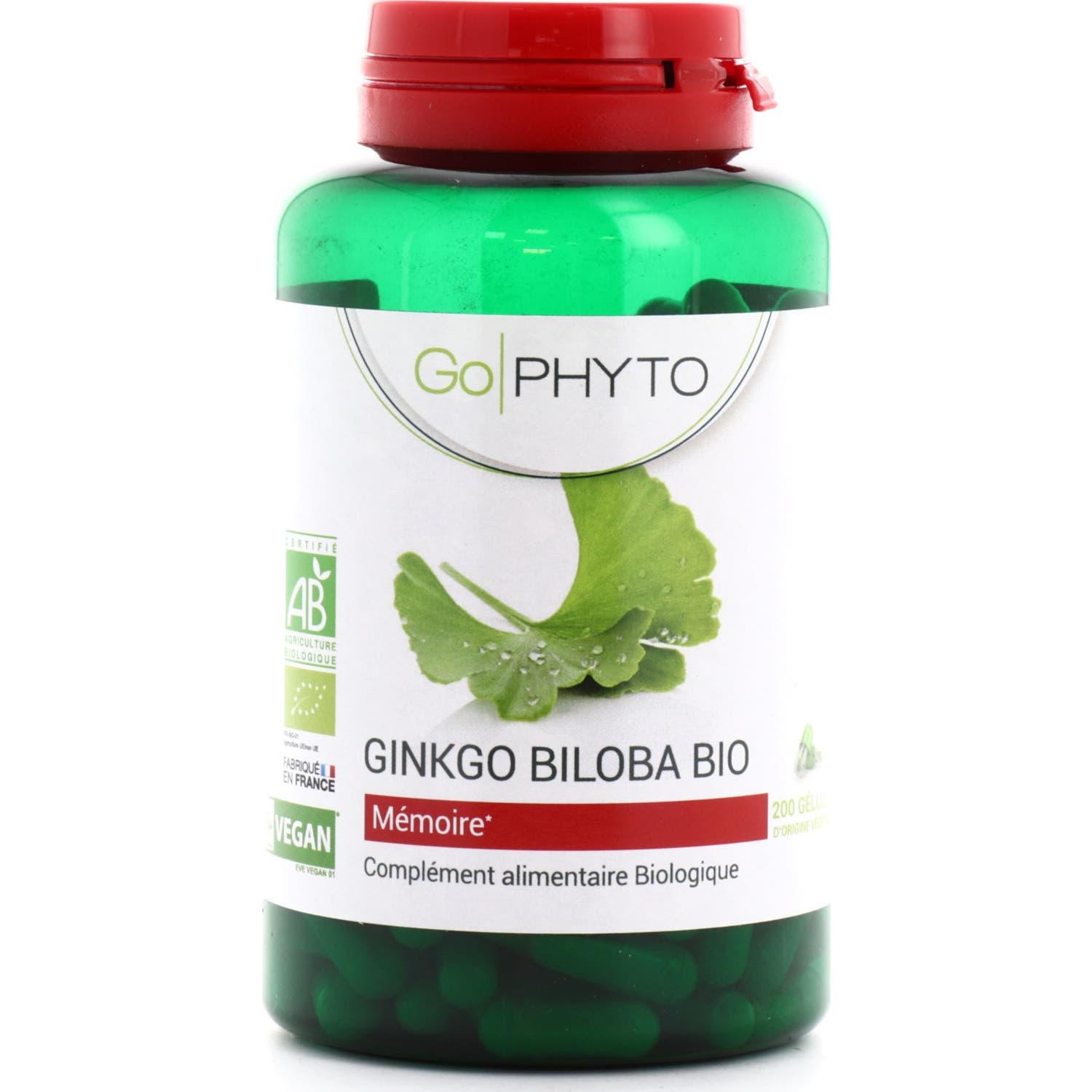 Go Phyto Gingko Biloba Bio 200 Gélules