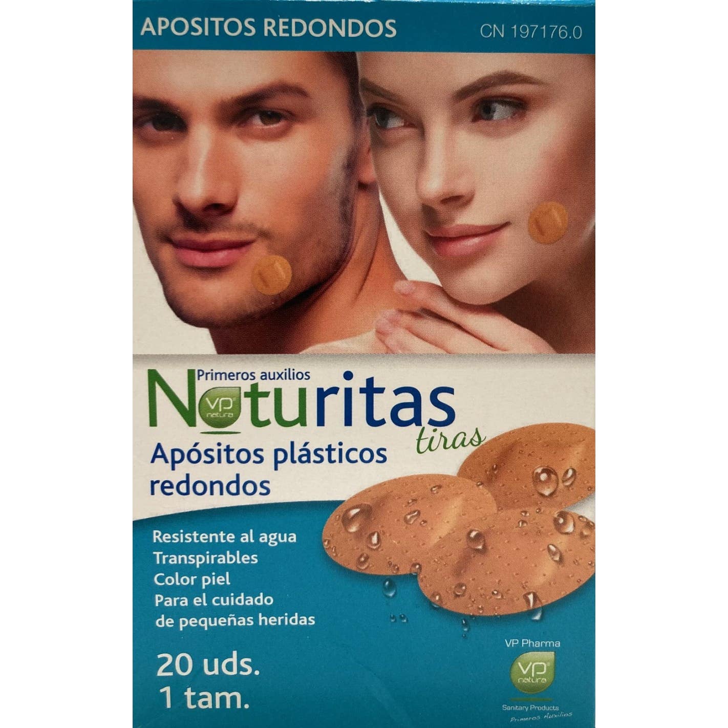 Vp Natura Naturitas Pansements Ronds 20uts