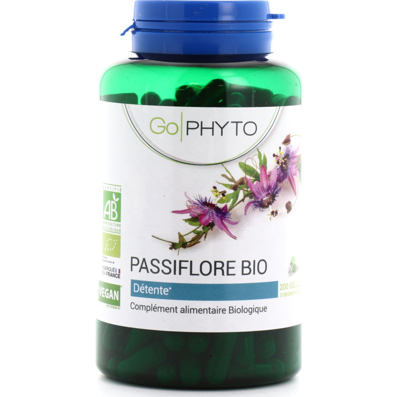Go Phyto Passiflore Bio 200 Gélules