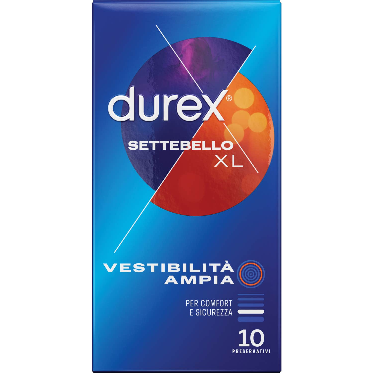 Durex Settebello XL Préservatifs 10uts