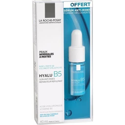 La Roche-Posay Hyalu B5 Soin Anti-Rides 40ml + Sérum 10ml