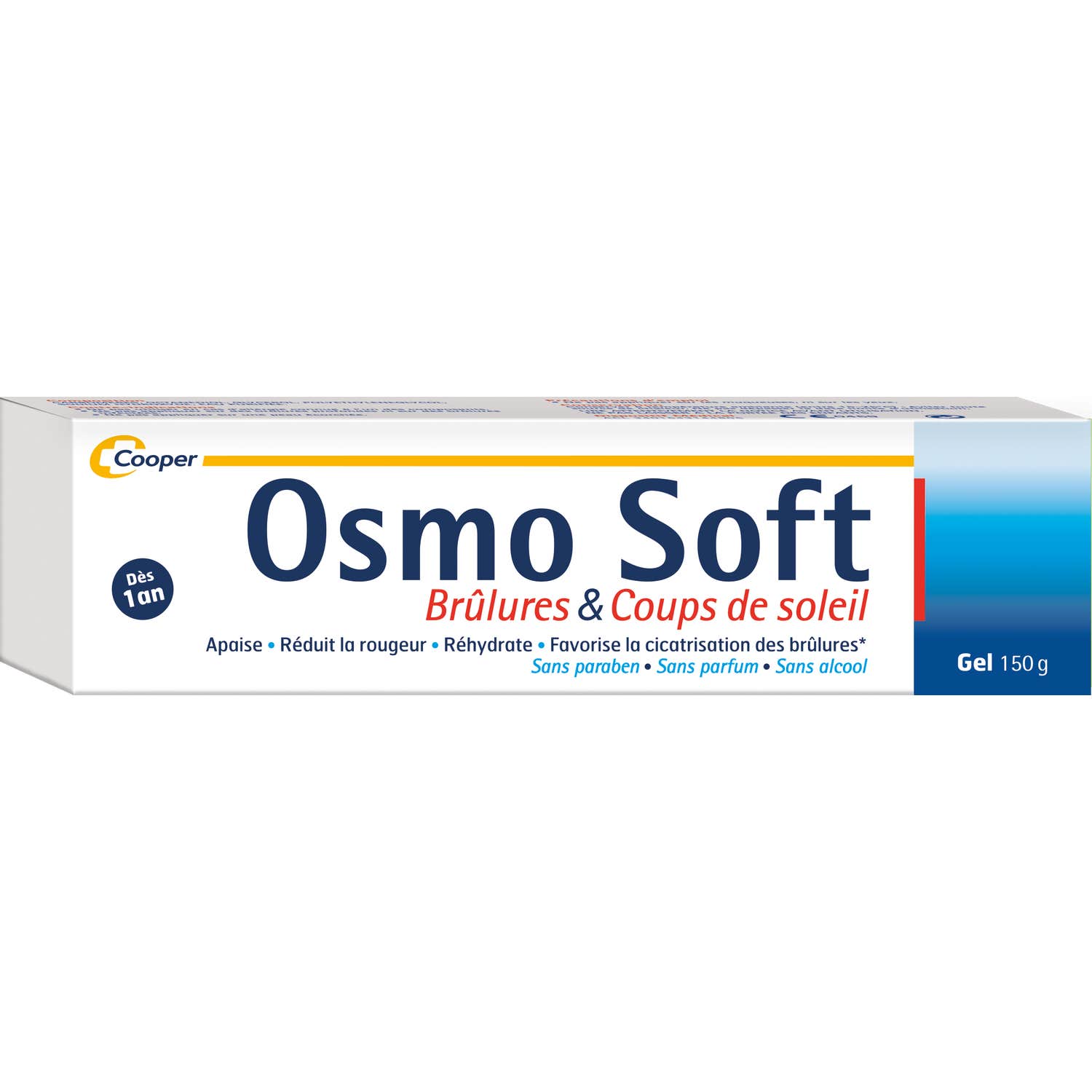OsmoSoft Gel Brûlures & Coups De Soleil 150g