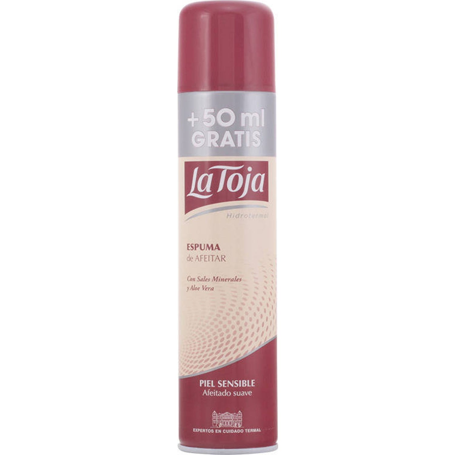 La Toja Mousse à raser hydrothermale peau sensible Spray 250+50ml