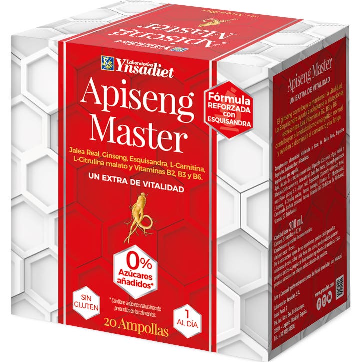 Ynsadiet Apiseng Master Sport 20 flacons
