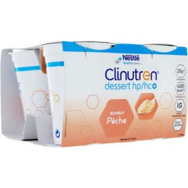 Clinutren Dess Hphc+ Peche 200Gx4