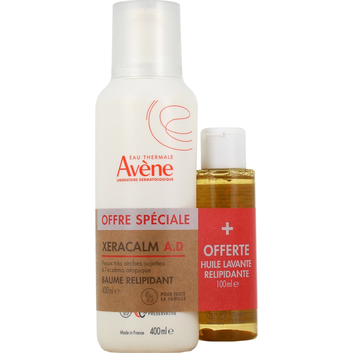 Avène Set XeraCalm A.D Baume + Huile