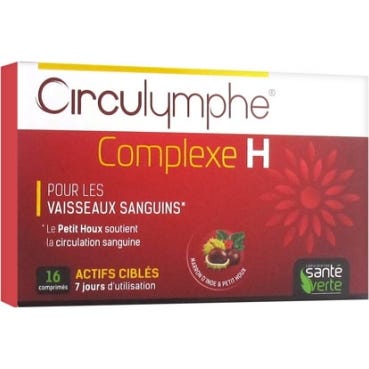 Sante Verte Circulymphe H complexe 16 compr
