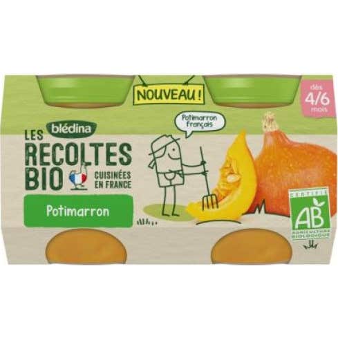 Blédina Petit Pot Bio Potimarron 2x130g
