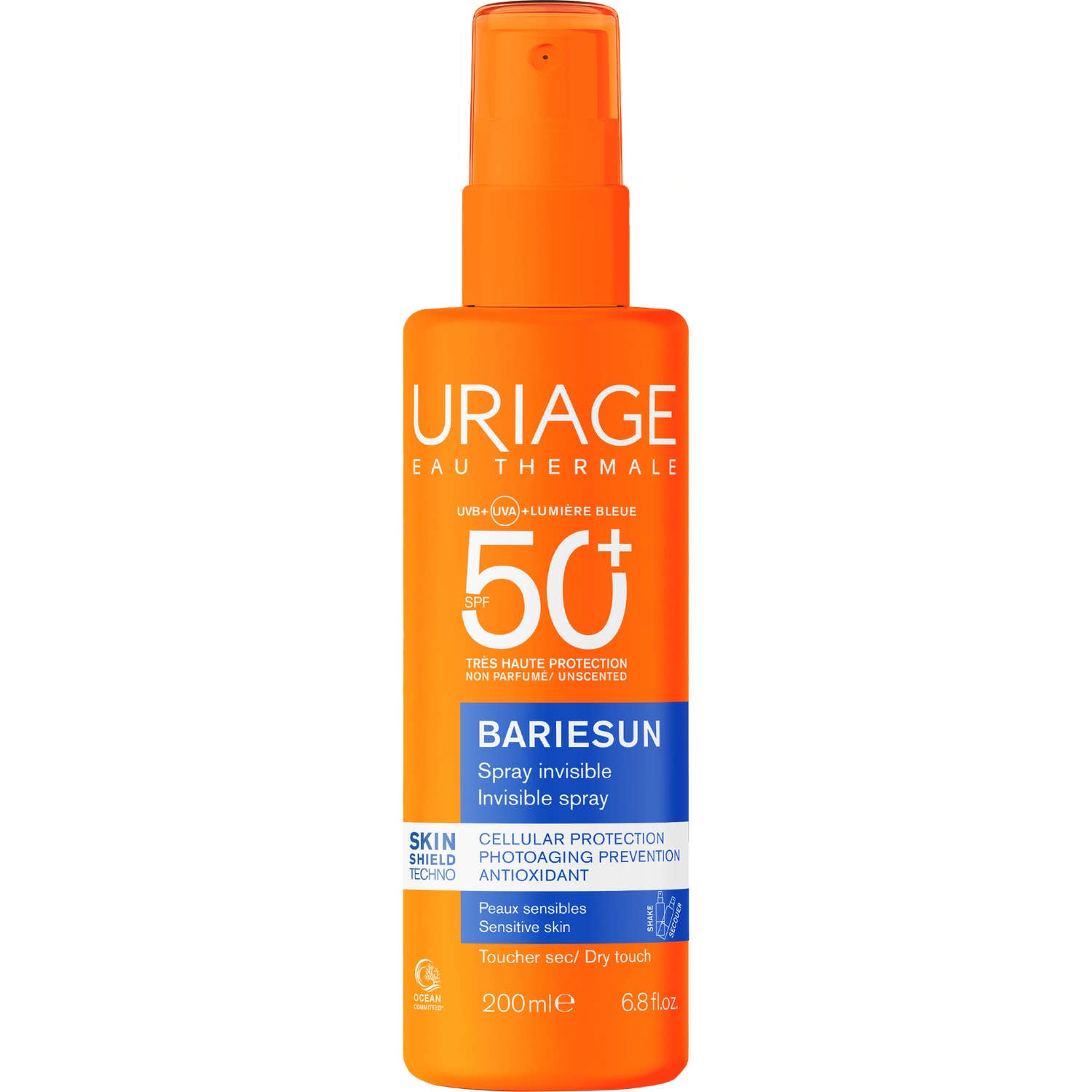 Uriage Bariésun Spray Sans Parfum SPF 50+ 200 ml