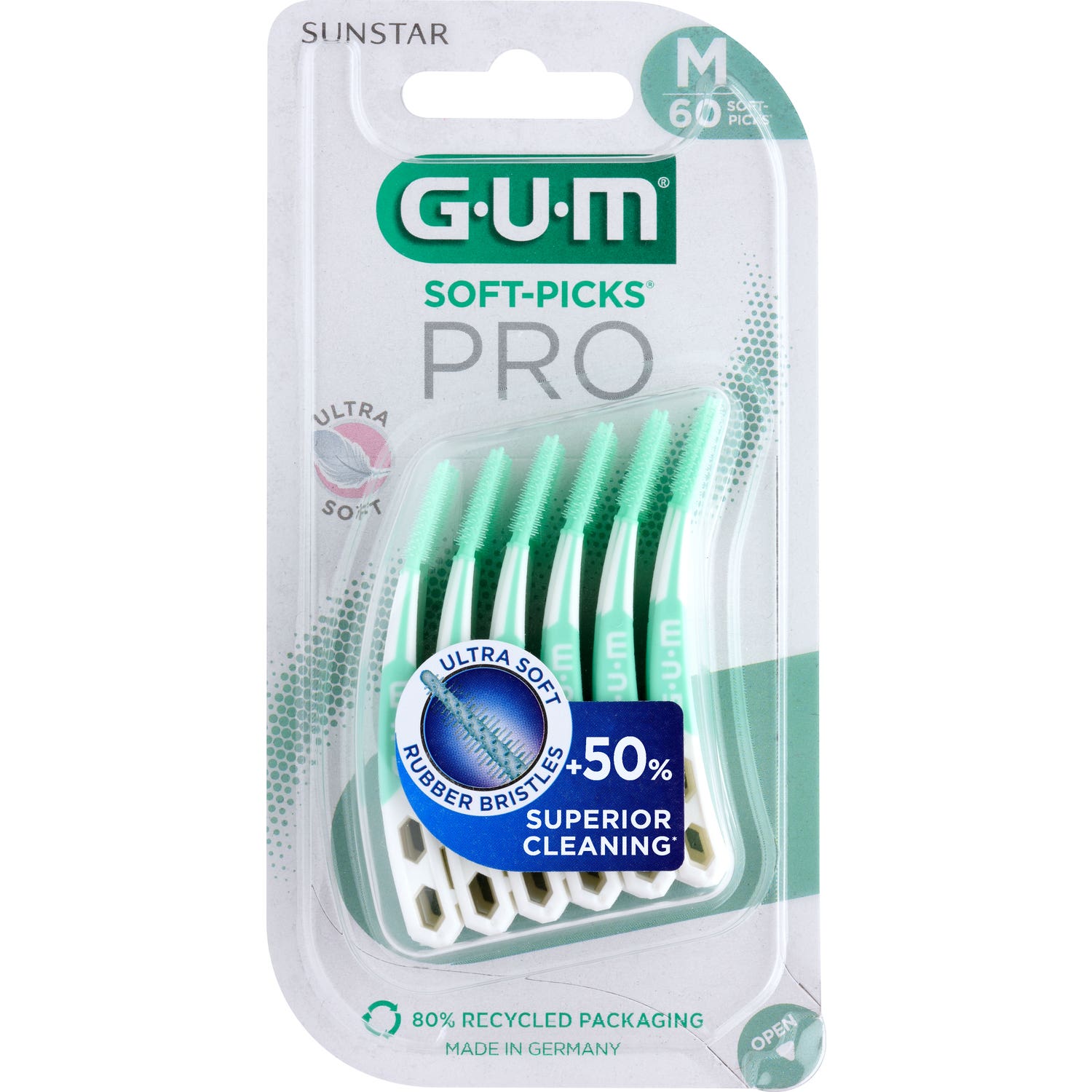 GUM Soft-Picks Pro Medium 60 Unités