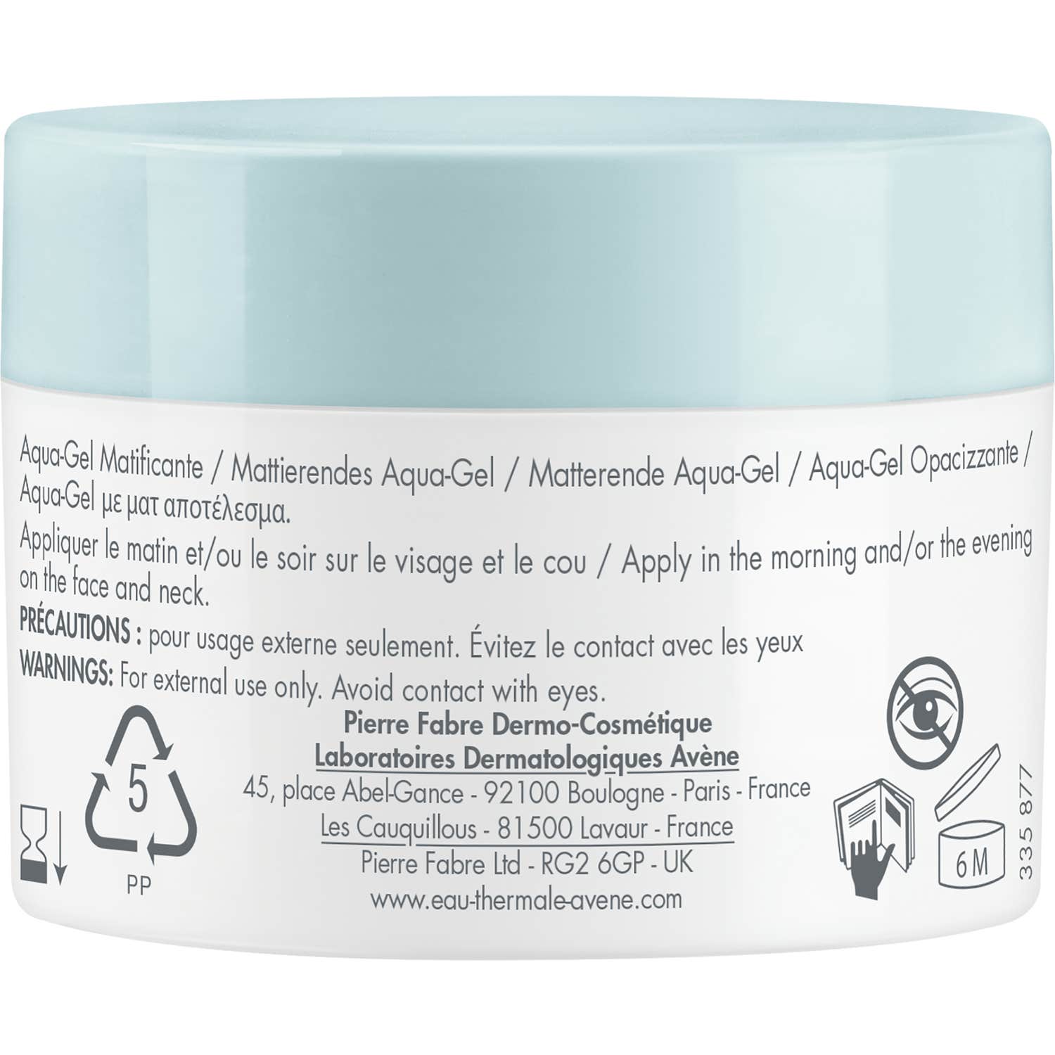 Avène Cleanance Aqua-Gel Matifiant 50ml