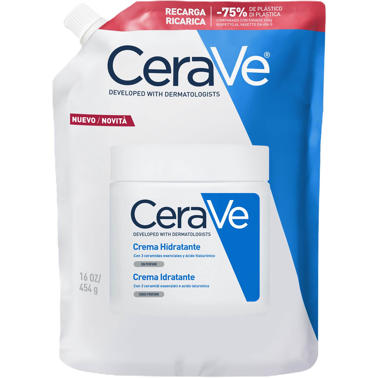 CeraVe Crème Hydratante Recharge 454g