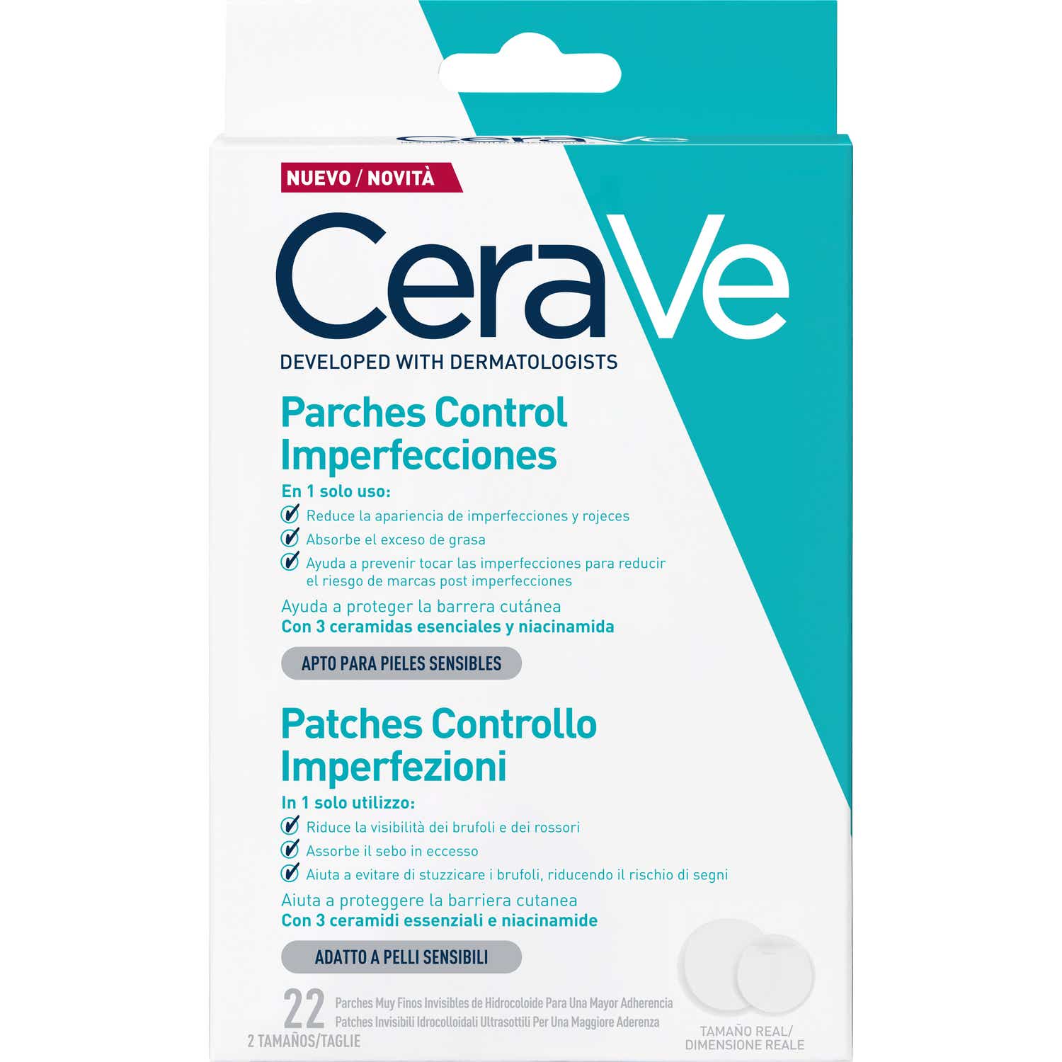 CeraVe Patchs Anti-Imperfections 22 Patchs
