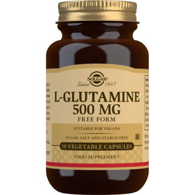 Solgar L-glutamine 500mg 50 Gélules Végétales
