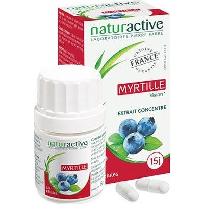 Naturactive Myrtille 30 GéLules-image