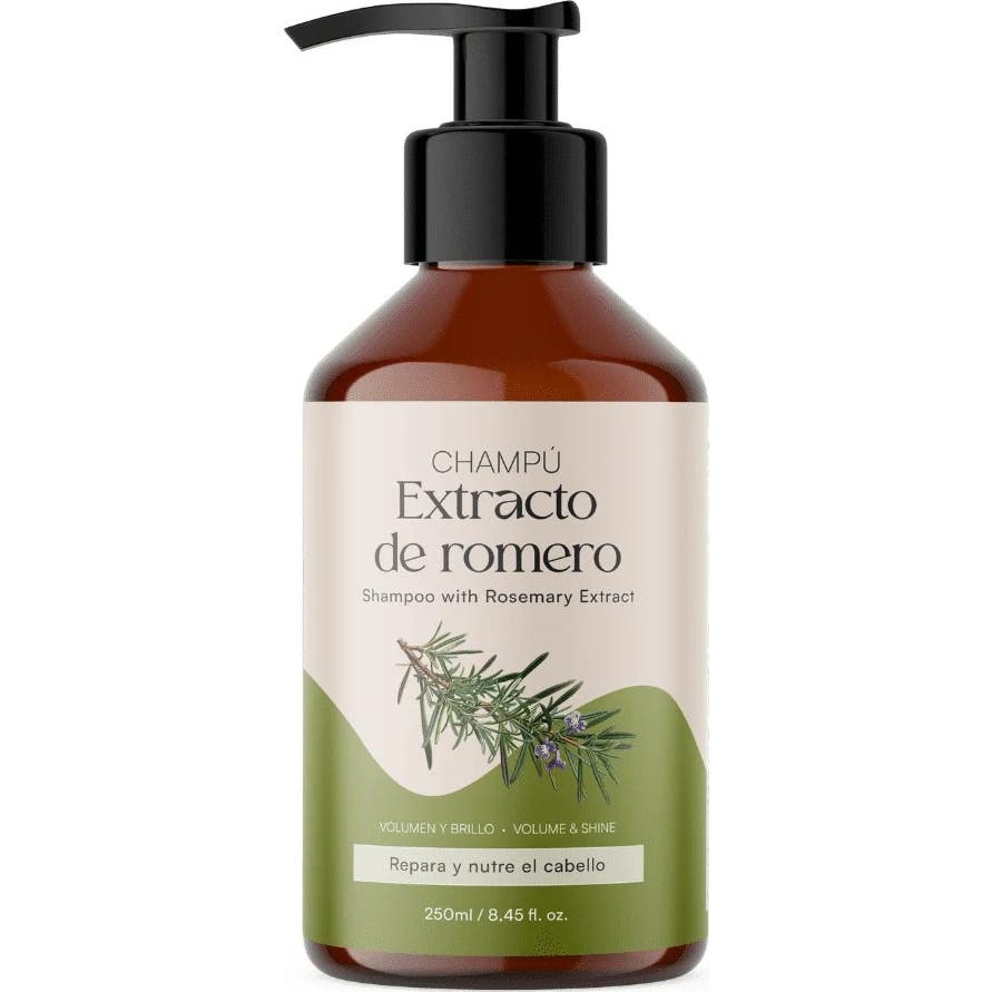 QKnatur Shampoing Extrait de Romarin 250ml