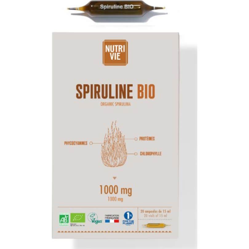 Nutrivie Ampoules Spiruline Bio 20x15ml