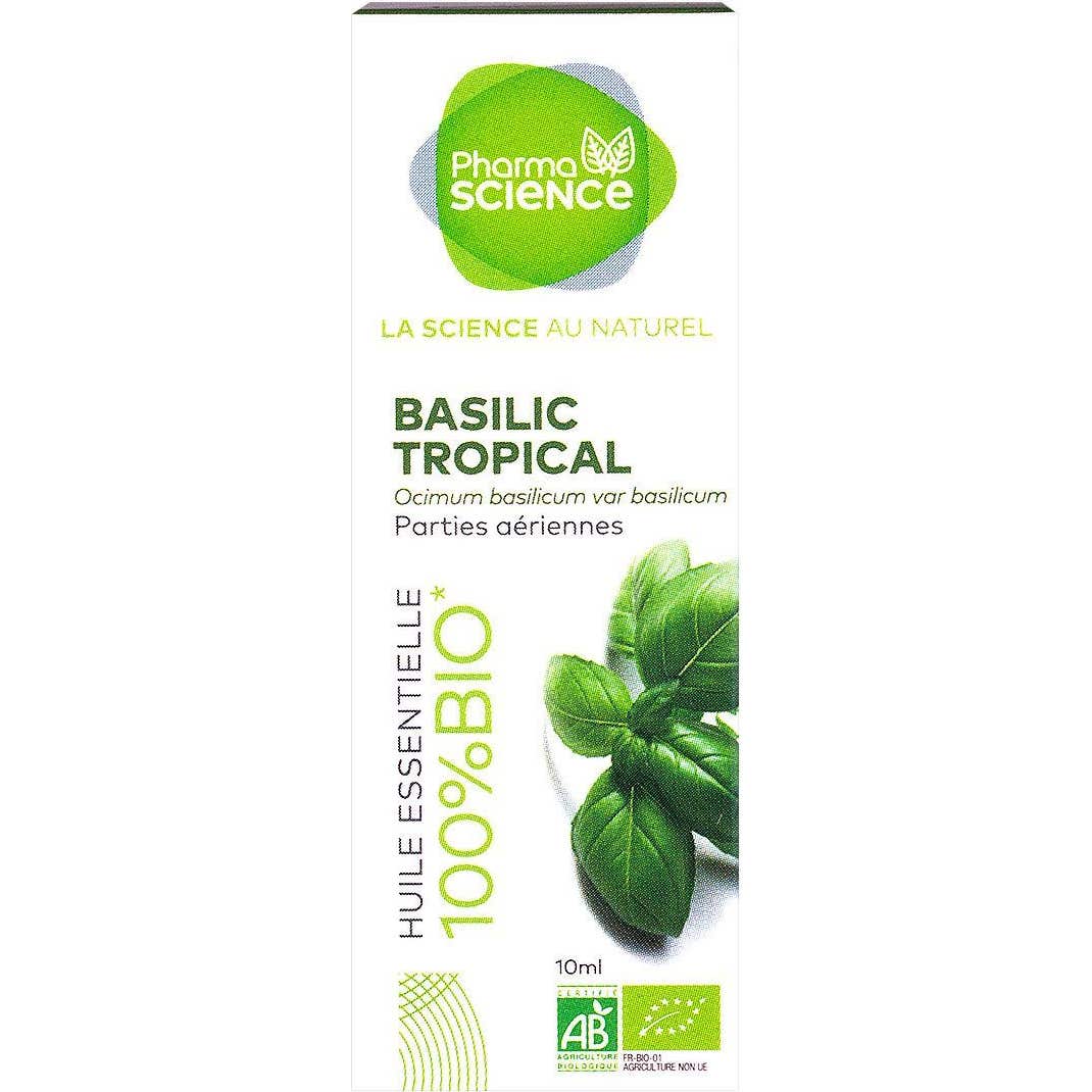 Pharmascience Huile Essentielle Basilic Tropical Bio 5ml