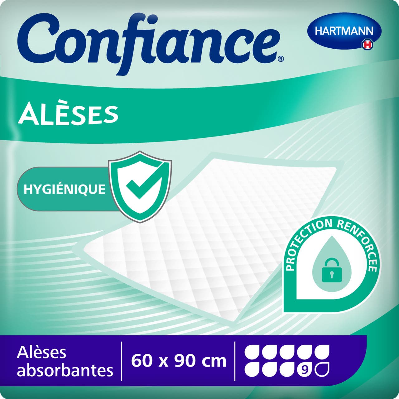 Confiance Alèses 9 Gouttes 25uts