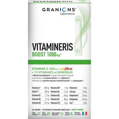 Granions Vitamineris Boost 1000mg 10 Sticks