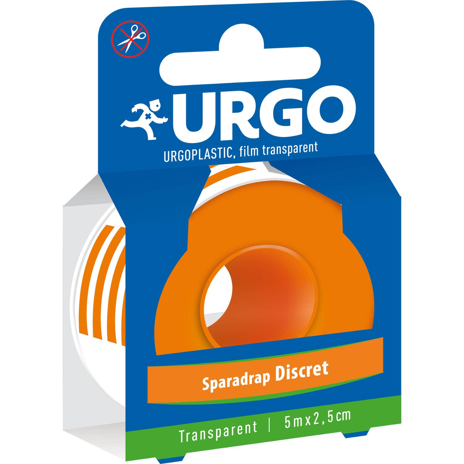 Urgo Urgoplastic Sparadrap Discret 5m x 2,5cm