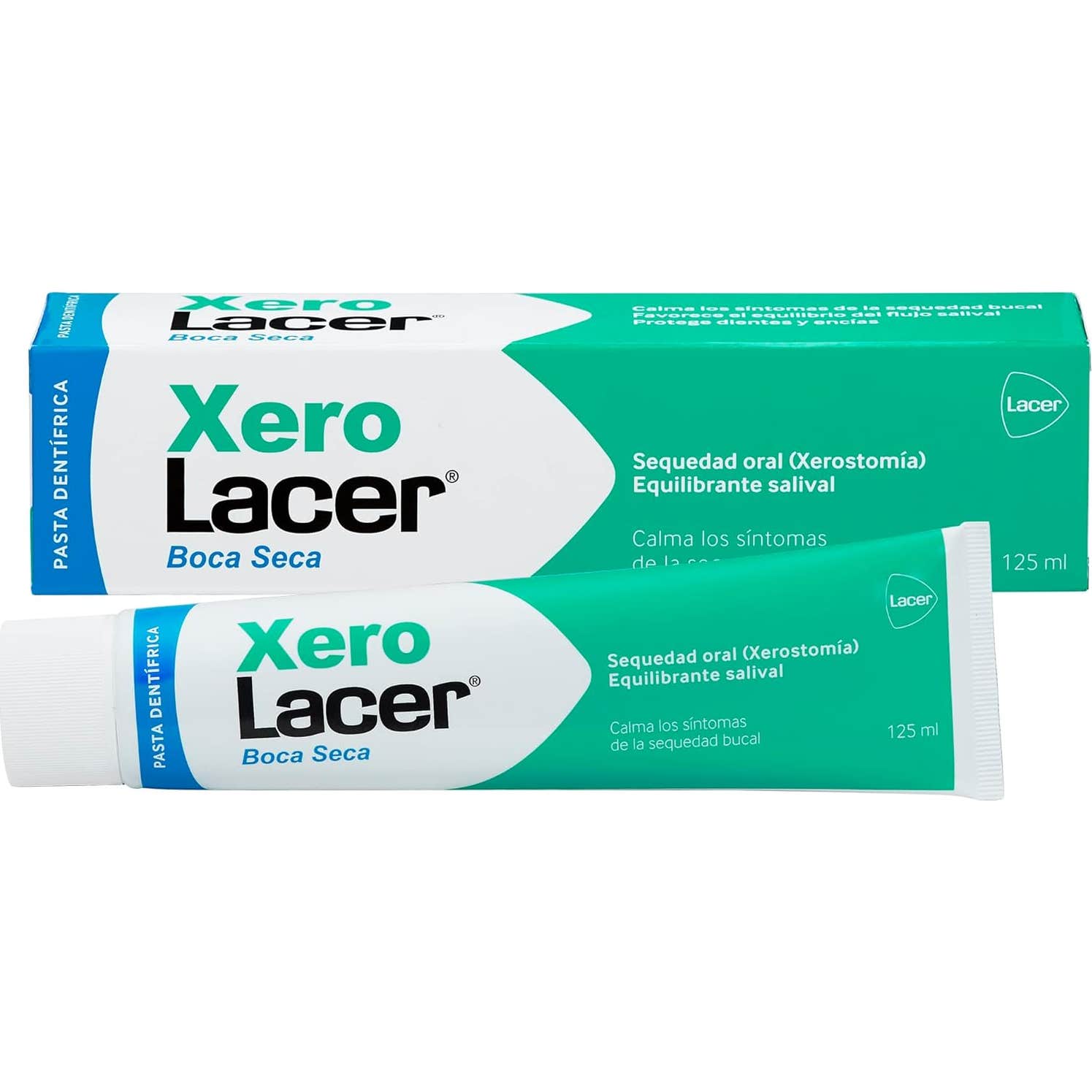 Lacer Xerolacer Dentifrice Dentifrice Bouche sèche 125ml
