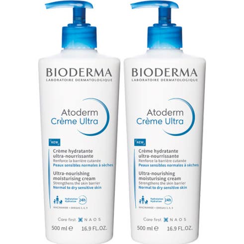Bioderma Atoderm Crème Ultra Nourrissante 2x500ml