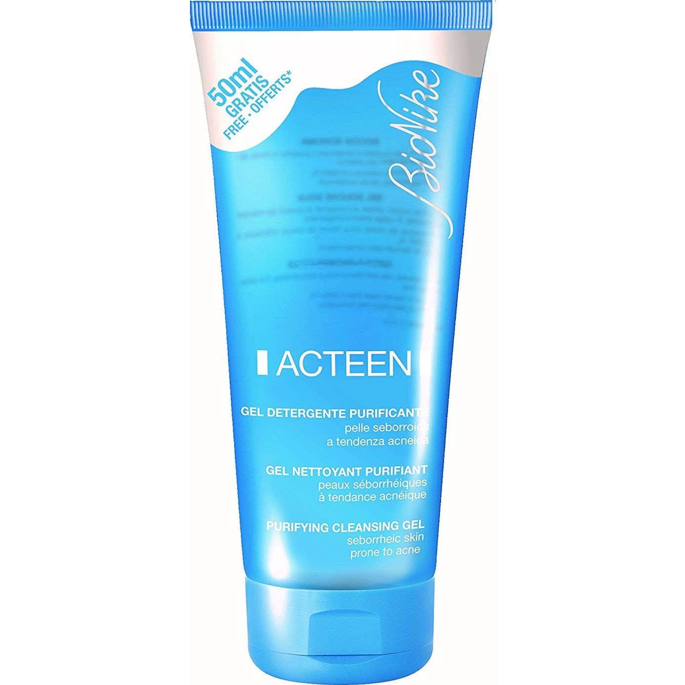 Bionike Acteen Gel Nettoyant Purifiant 200ml