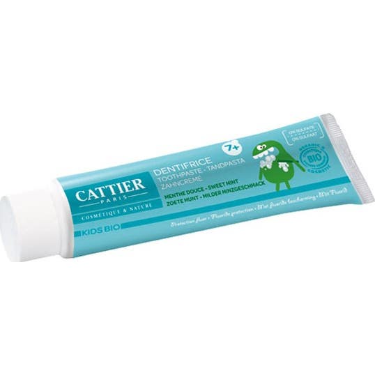 Cattier Dentifrice 7 Ans Et Plus Bio goût Menthe Douce 50ml