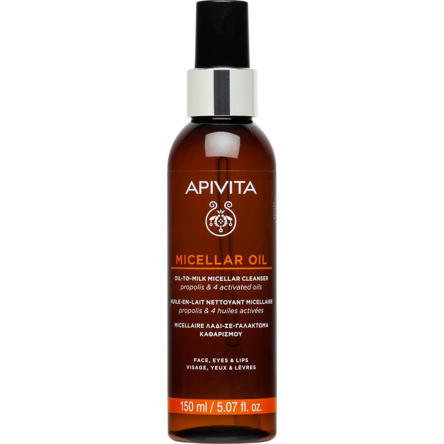 Apivita Huile En Lait Nettoyant Micellaire 150 ml