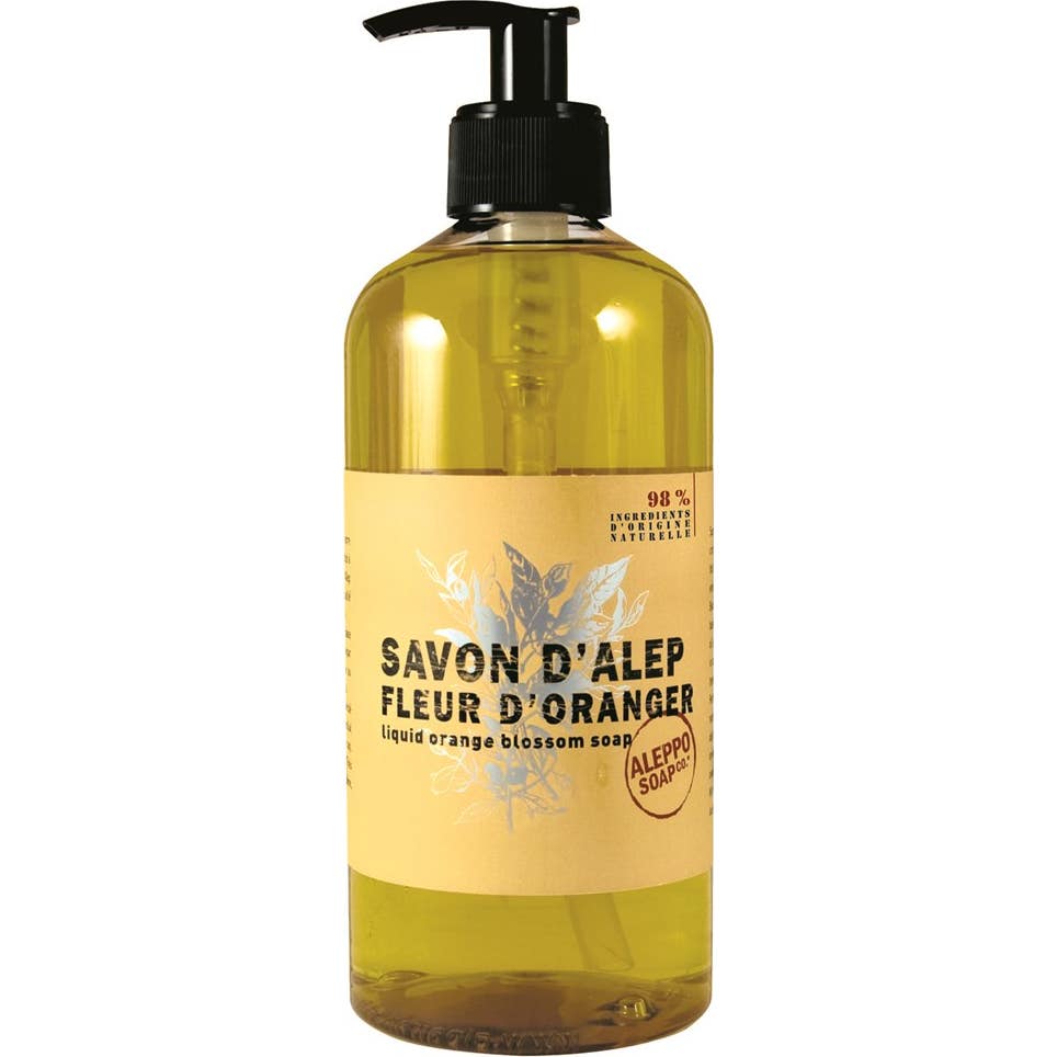 Savon d'Alep Fleur d'Oranger 500ml