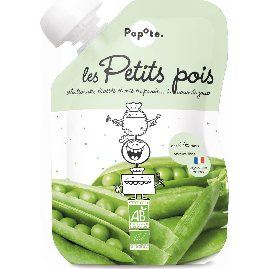 Popote Petits Pois 120g
