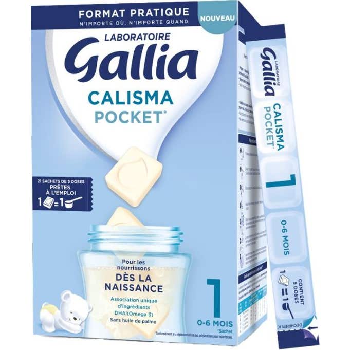Gallia Calisma 1 Pocket Poudre 21 Sachets