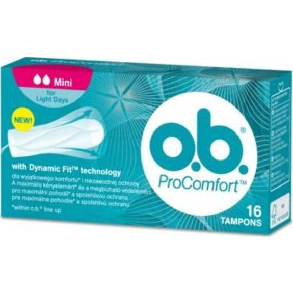 Ob 16 Tampons Light Days Pro Comfort