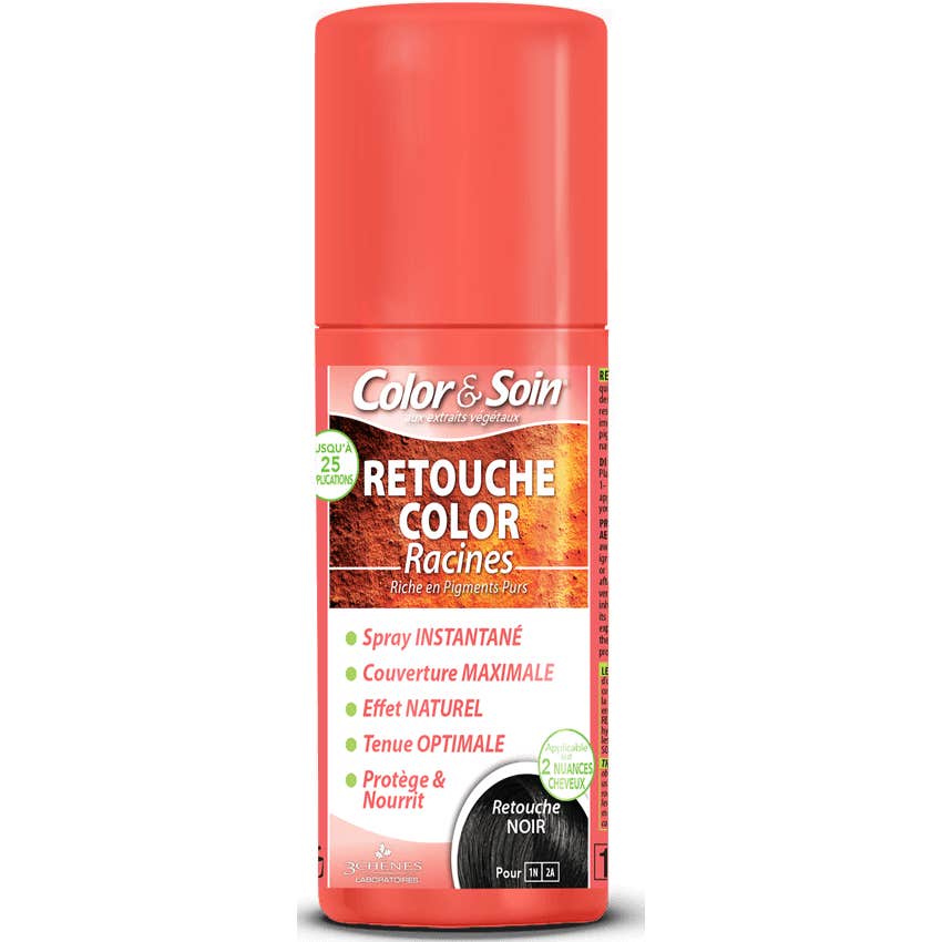 Les 3 Chênes Color & Soin Retouche Color Racines Noir 75ml