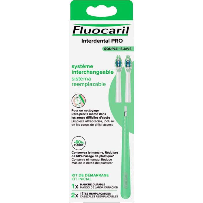 Fluocaril Interdental Pro Souple Kit Recharge 3uts