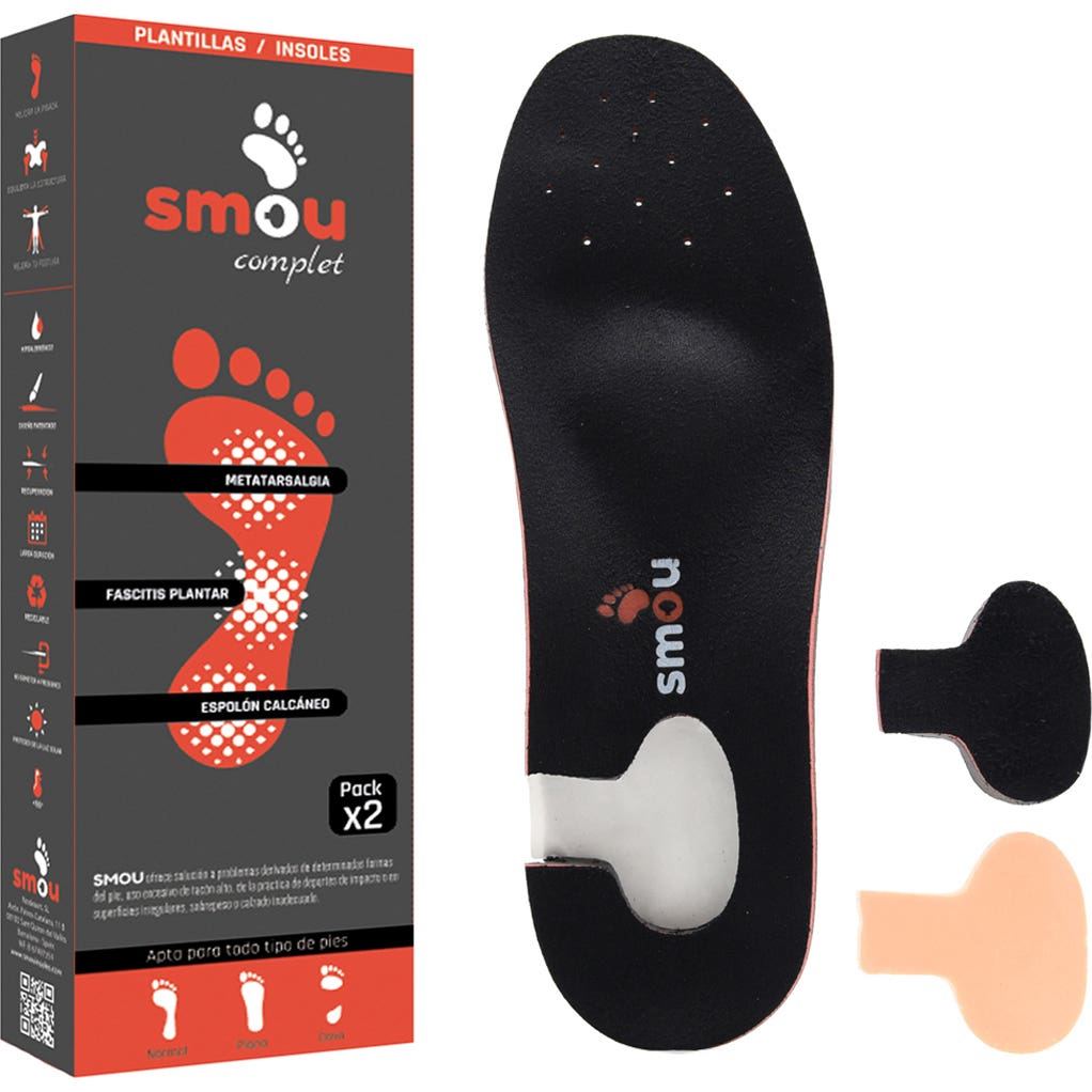 Smou Semelles Orthopédiques 41-42 (27,6cm)
