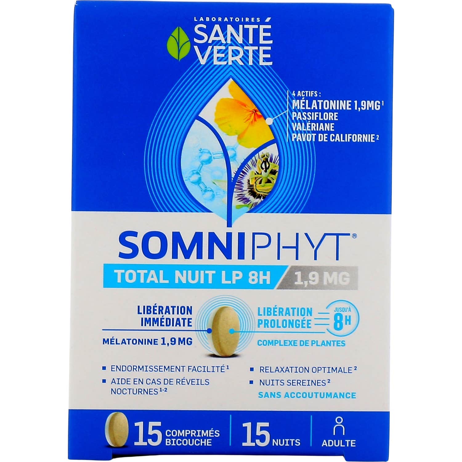 Somniphyt Total Nuit Lp1,9Mg Cpr15 Taille 3