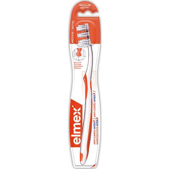 Elmex Protection Caries Brosse À Dents Interx Medium
