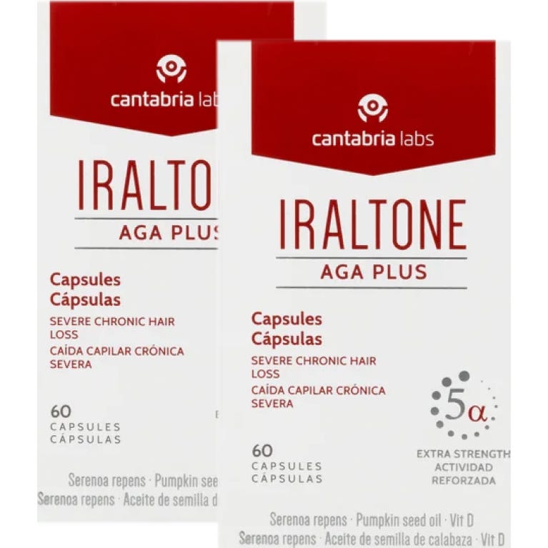 Iraltone AGA Plus 2x60 Gélules