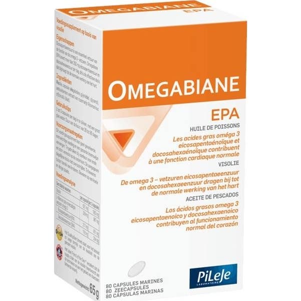 Pileje Omegabiane EPA 80 capsules