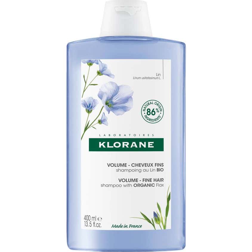 Klorane Volume Shampoing Au Lin Bio 400ml