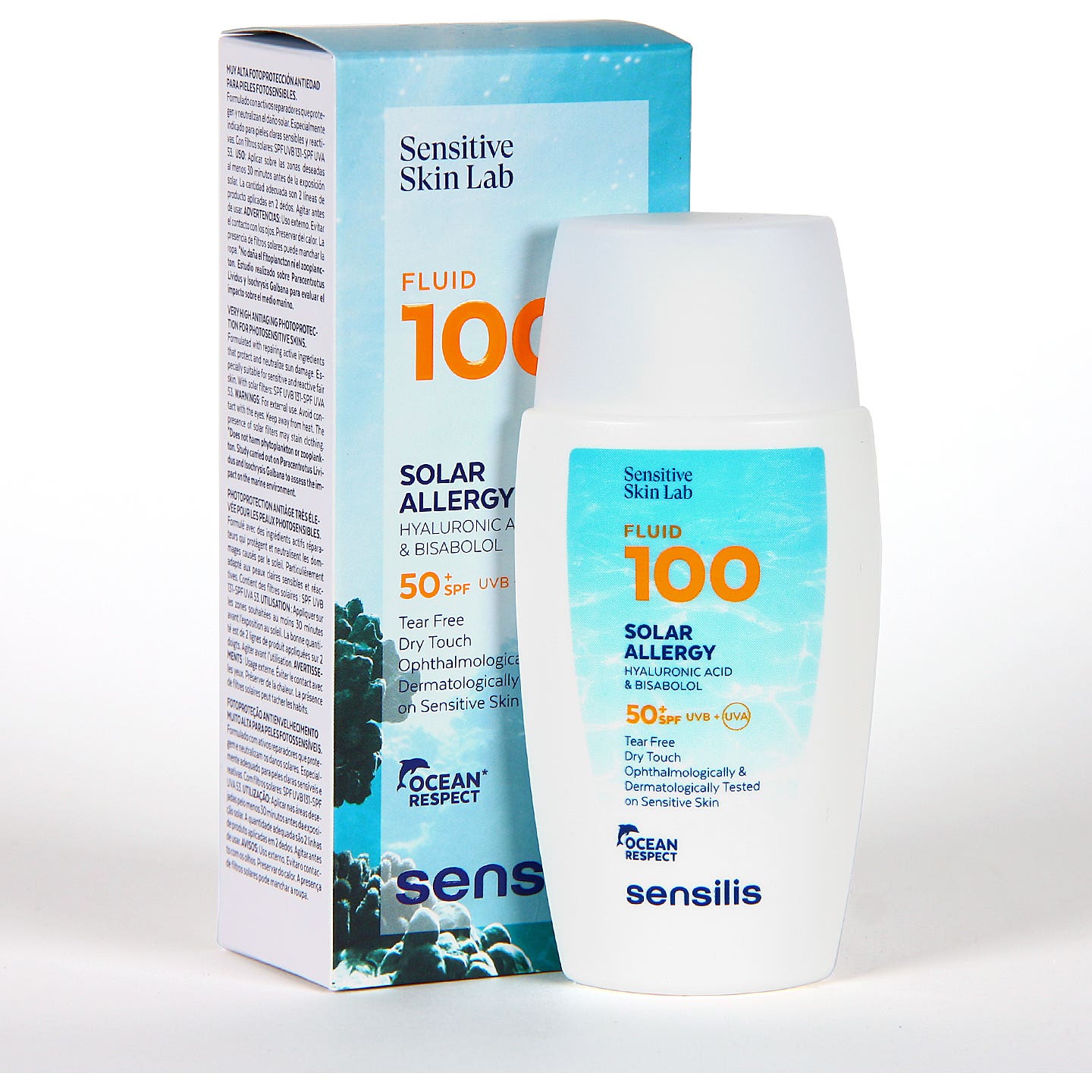 Sensilis Fluid100 Solar Allergy SPF50+ 40ml