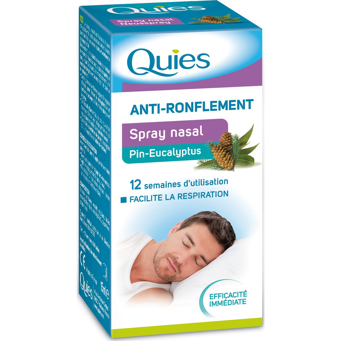 Quies AntiRonflement Spray Nasal 15ml