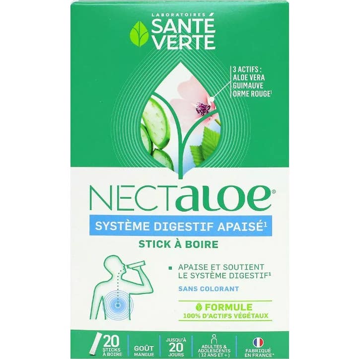 Santé Verte Nectaloe 20 Sticks